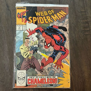 Marvel Web of Spider-Man Comic Book #54